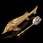  Златоуст Икорница  "ОСЕТР" эмаль