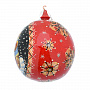 Новогодний елочный шар с росписью "Русские сказки", фотография 1. Интернет-магазин ЛАВКА ПОДАРКОВ