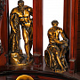 Деревянные резные часы "Полководцы". Высота 237 см, фотография 25. Интернет-магазин ЛАВКА ПОДАРКОВ