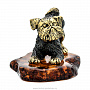Статуэтка с янтарем "Собака Грифон", фотография 5. Интернет-магазин ЛАВКА ПОДАРКОВ