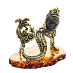 0047604/1625 Сувенир Старик с неводом Большой  Сувенир (коньячный)