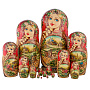 Матрешка "Тройка" 15 мест, фотография 3. Интернет-магазин ЛАВКА ПОДАРКОВ