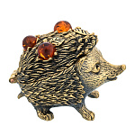 0071731/3006 Ежик Удача Шкатулка Сувенир (коньячный)