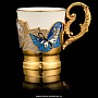 Кофейный набор "Бабочка". Златоуст, фотография 3. Интернет-магазин ЛАВКА ПОДАРКОВ