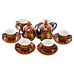 121551 Сервиз чайный на 6 перс. "Хохломской РЯБИНА" 15пр