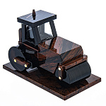 0063105  Нат камень Модель техники "Каток" обсидиан