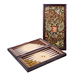 Нарды янтарные "Герб РФ. Танк" 46х23 см