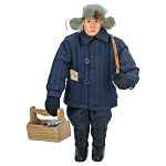  Кукла  "Рабочий" (ручная работа)