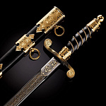 26738/3633 Златоуст КОРТИК МОРСКОЙ (золото) KRM-3633