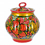Сахарница "Клубника". Хохлома, фотография 3. Интернет-магазин ЛАВКА ПОДАРКОВ