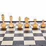 Шахматы с деревянными фигурами 43х43 см, фотография 4. Интернет-магазин ЛАВКА ПОДАРКОВ