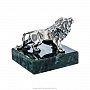 Статуэтка "Лев" на каменной подставке. Серебро 925*, фотография 4. Интернет-магазин ЛАВКА ПОДАРКОВ