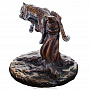 Деревянная резная скульптура "Ягуар на дереве". Высота 80 см, фотография 3. Интернет-магазин ЛАВКА ПОДАРКОВ
