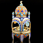 Шкатулка "Мечеть" с часами. Традиции Фаберже