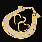  Златоуст ПОДКОВА "Сердечки" (в пенале) 00153