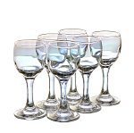   ГХСЗ RNLD134 Набор 6 РЮМОК 50мл  ЛИЛОВАЯ ДЫМКА-3