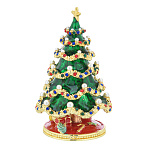 -Традиции ФАБЕРЖЕ Сувенир-ШКАТУЛКА-"ЁЛКА" 9.5*6 см