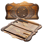 0037156/kо11114  НАРДЫ резные "ГРАНАТ"