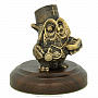 Скульптура бронзовая "Сова-доктор", фотография 2. Интернет-магазин ЛАВКА ПОДАРКОВ