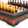 Шахматы-шашки с инкрустацией из янтаря "Статус", фотография 6. Интернет-магазин ЛАВКА ПОДАРКОВ