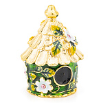 0059178 Фаберже Сувенир НАПЕРСТОК "СКВОРЕЧНИК"  4,5см BP1611K1