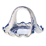 Гжель Пасхальница в золоте 20*24см Авт. Алехин С.С.