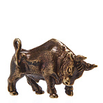 0055595 Бронза  Символ 2020 года БЫК БОДАТЫЙ 3*2см