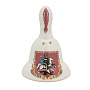 Колокольчик керамический с ручкой, фотография 3. Интернет-магазин ЛАВКА ПОДАРКОВ