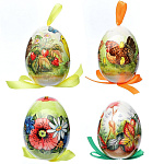 -10*7см Фарфорф ЯЙЦО ПАСХАЛЬНОЕ (подвес) разные сюжеты