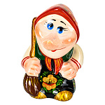 0059168 Хохлома Славянский символ "БАБА ЯГА" ок.7,5*11*8см керамика