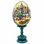 Яйцо пасхальное на подставке "Московские гуляния. ХВБ", фотография 1. Интернет-магазин ЛАВКА ПОДАРКОВ