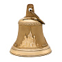 Колокольчик бронзовый "Москва", фотография 1. Интернет-магазин ЛАВКА ПОДАРКОВ