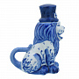 Чайник коллекционный "Лев". Гжель, фотография 3. Интернет-магазин ЛАВКА ПОДАРКОВ