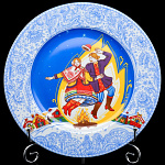 0040026/80.86102.00.1 ЛФЗ ТАРЕЛКА мелкая 270мм Европейская 2"Масленица" ТН1