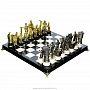 Шахматы из камня "Железнодорожные". Златоуст, фотография 1. Интернет-магазин ЛАВКА ПОДАРКОВ