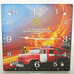 0021895 ЧАСЫ-ПАННО "МЧС РФ"28*28см  в ПУ 