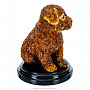 Скульптура из янтаря "Собака", фотография 3. Интернет-магазин ЛАВКА ПОДАРКОВ