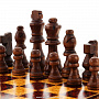 Шахматы деревянные "Темно-красная классика", фотография 6. Интернет-магазин ЛАВКА ПОДАРКОВ