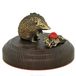 139227 Бронза Скульптура "Ежик"