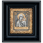 202743 Гальванопластика ИКОНА "МАТЕРЬ БОЖЬЯ КАЗАНСКАЯ" МБ-мал К