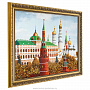 Картина янтарная "Москва. Большой Кремлевский дворец" 40х60 см, фотография 2. Интернет-магазин ЛАВКА ПОДАРКОВ