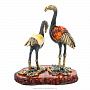 Статуэтка с янтарем "Птицы Фламинго", фотография 4. Интернет-магазин ЛАВКА ПОДАРКОВ