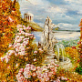 Янтарная картина "Пейзаж №1" 80х60 см, фотография 5. Интернет-магазин ЛАВКА ПОДАРКОВ