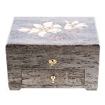 0070674 Кар.береза ШКАТУЛКА "ПРАЗДНИЧНАЯ" тонированная