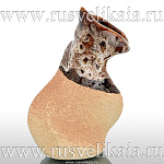 0028328 Статуэтка Сувенир глин/изд ВАЗОЧКА в ассортименте h=13см