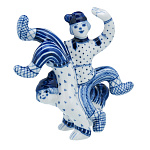  Гжель Скульптура "СКОМОРОХИ"  