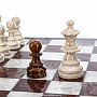 Шахматы из натурального камня 36х36 см, фотография 4. Интернет-магазин ЛАВКА ПОДАРКОВ