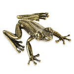 0025775 Бронза Статуэтка "ЛЯГУШКА" 5,5*4см  (95452)