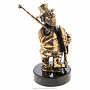 Бронзовая статуэтка "Рыбак с рыбой", фотография 5. Интернет-магазин ЛАВКА ПОДАРКОВ