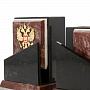 Письменный мини-набор из камня "Герб", фотография 7. Интернет-магазин ЛАВКА ПОДАРКОВ